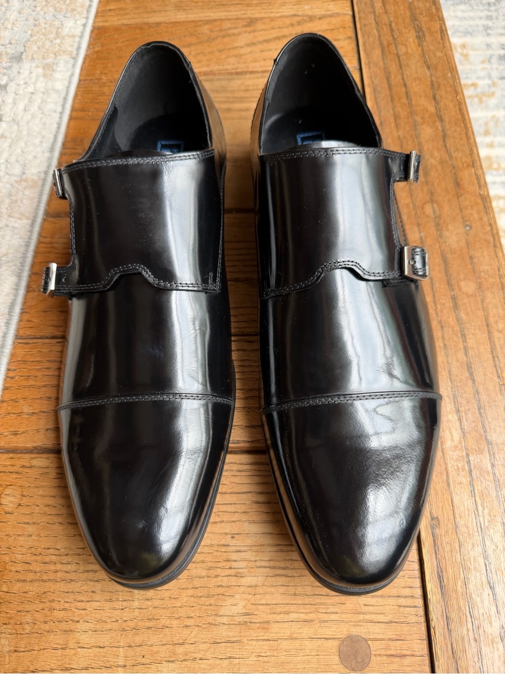 Kenneth Cole Reaction Men's Black Double Monk Strap Dress Shoes
11